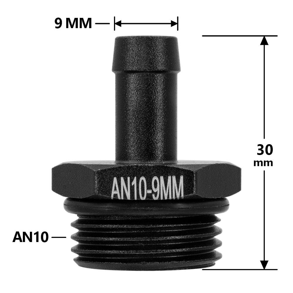 Universal AN6 8 10 12 to AN to M14 M16 M18x1.5 Metric Fuel Hose Adapter Pipe Thread Fitting CAR OIL COOLER SYSTEM Aluminum Alloy Fuel System