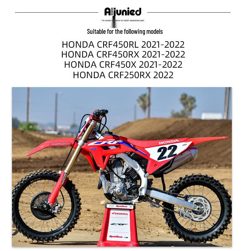 Honda CRF450RX RL Anti-Fall Handguards with Raised Windshield