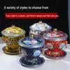 Einzelportions-Cloisonné-Emaille-Kupfer-Hot Pot