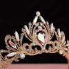 Bridal Crown Wedding Tiara - Korean Style Princess Birthday Headpiece for Women