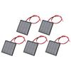 5Pcs  Solar Panel Power Supply Module Board with 30CM Red Black Line DC2V 150mA