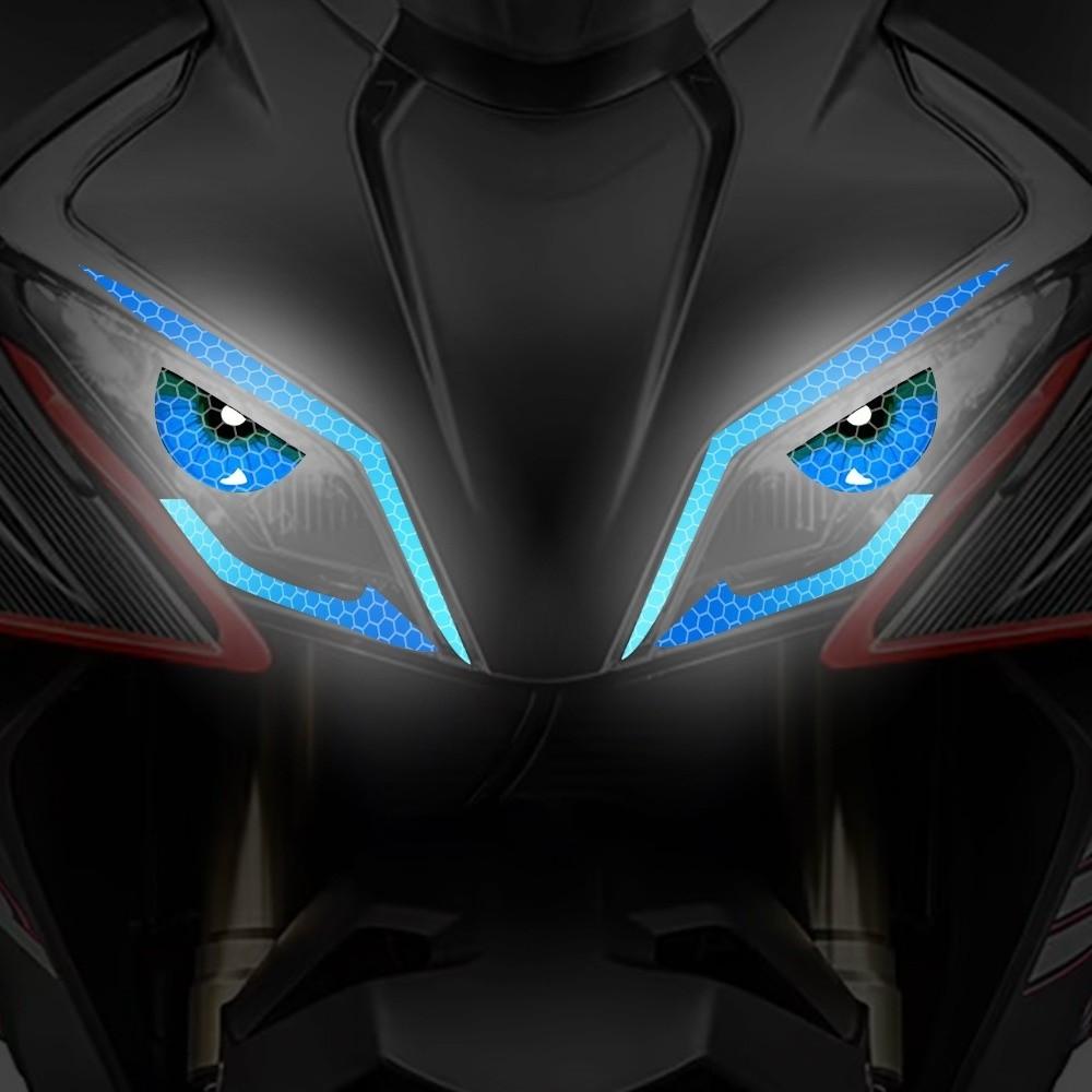 Personalized Style Motorcycle Eye Line Stickers Headlight Protection Decals Motorcycle