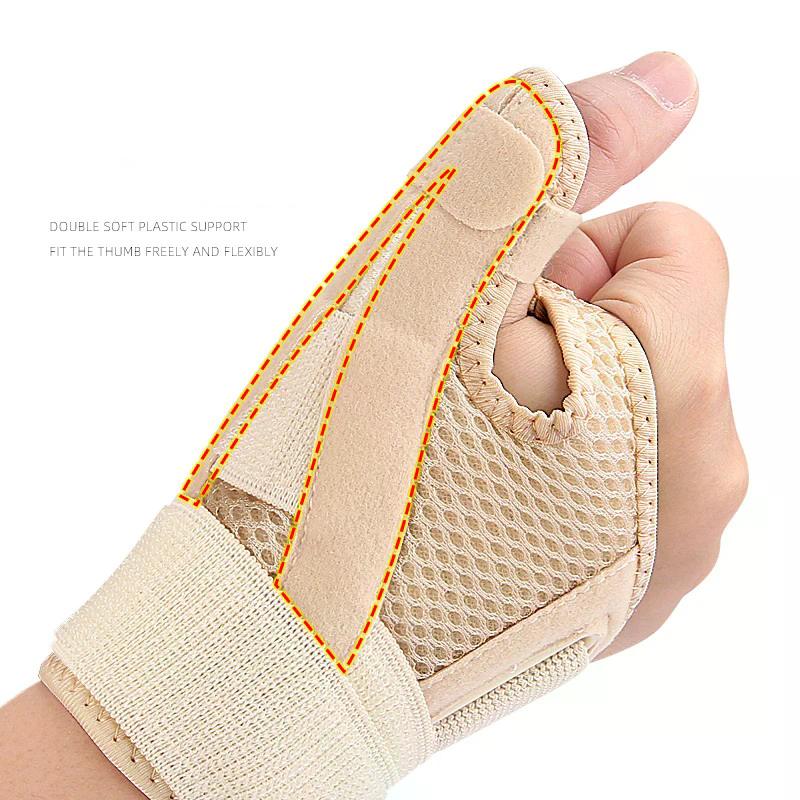 Flexible Splint Wrist Thumb Support Brace Adjustable Wrist Thumb Stabilizer Immobilizer Trigger Thumbs Support Braces