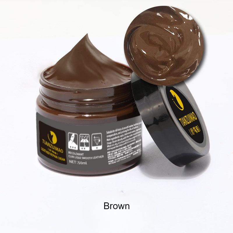 50ml zestaw kremów do naprawy skóry buty fotelik samochodowy Sofa płaszcze otwory Scratch Crack Restore naprawa kolor zestaw do pielęgnacji samochodu płynna skóra odnawianie skóry narzędzie do naprawy