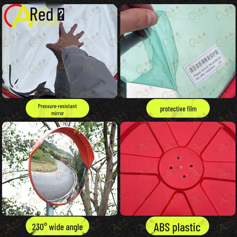 Convex Traffic Safety Mirror