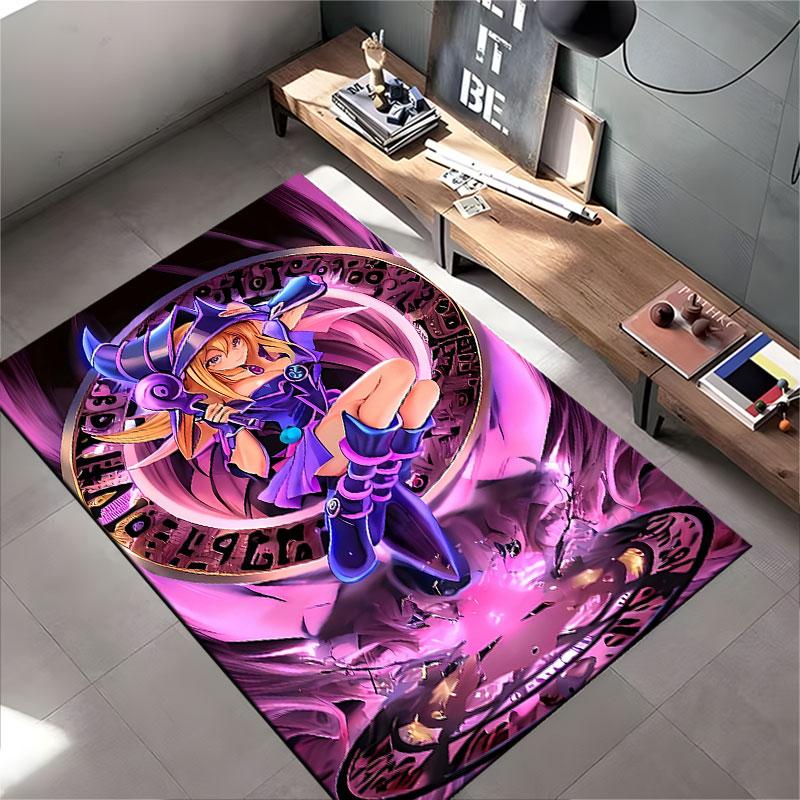 Magic Sorceress In Purple Theme Suitable As a Non-slip Mat for the Living Room or Bedroom Sofa