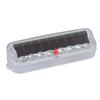 2pcs Car Strobe Light Wiring-free Solar Alarm Lights Led Warning Security System Flash Lamp