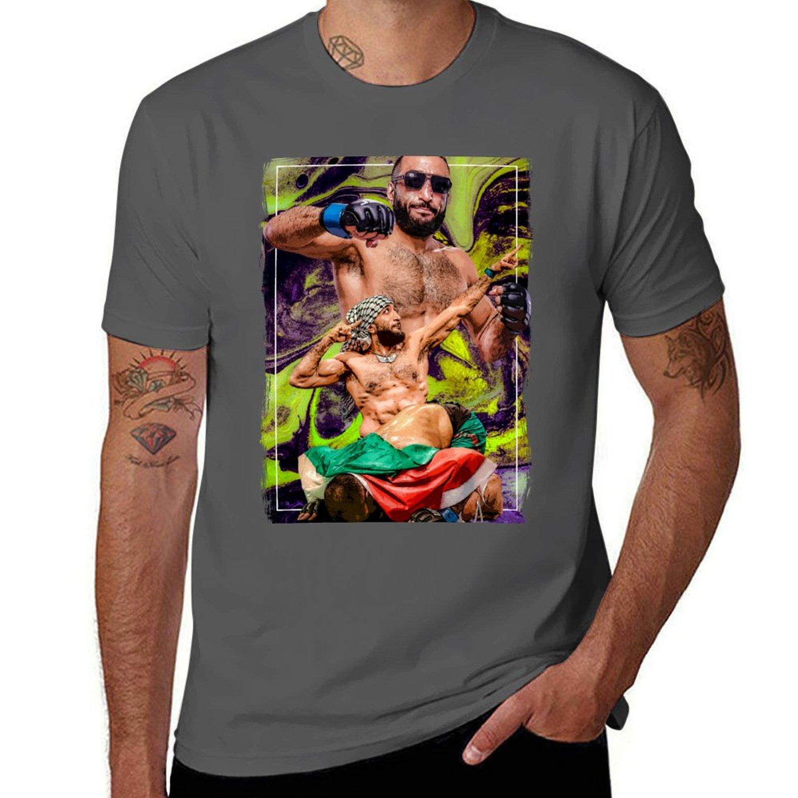 

Belal Muhammad T-Shirt vintage anime shirt plain designer t shirt men 4XL