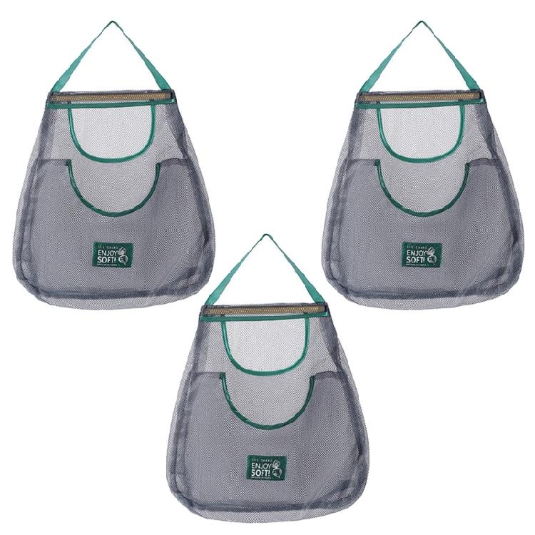 Mehrzweck-Hänge-Netzbeutel zur Aufbewahrung von Obst, platzsparende Designs für Zuhause, Küche, Camping