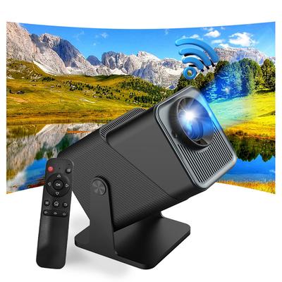 720P Projektör WiFi BT5.2 Android 11 Sistemi 220 inç Ekranlı 180 Derece Döndürülebilir Film Projektörü