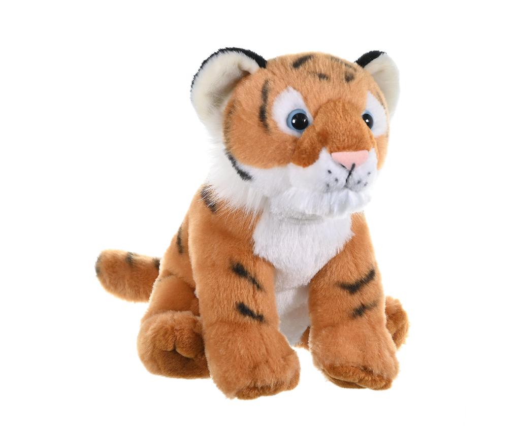 Wild Republic Tiger Cub Plush Soft and W16 x D30 x H28cm Toy, Fluffy, 12" (19372)