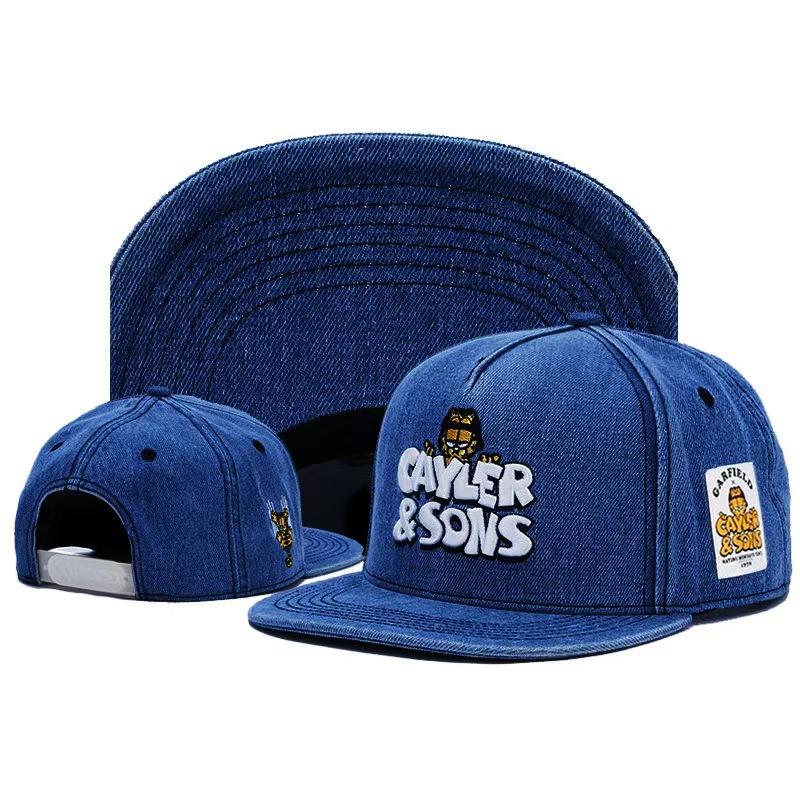 Unisex Flat Brim Baseball Cap Street Dance Hip-Hop Cartoon Hat New Style Fashionable Cap for All