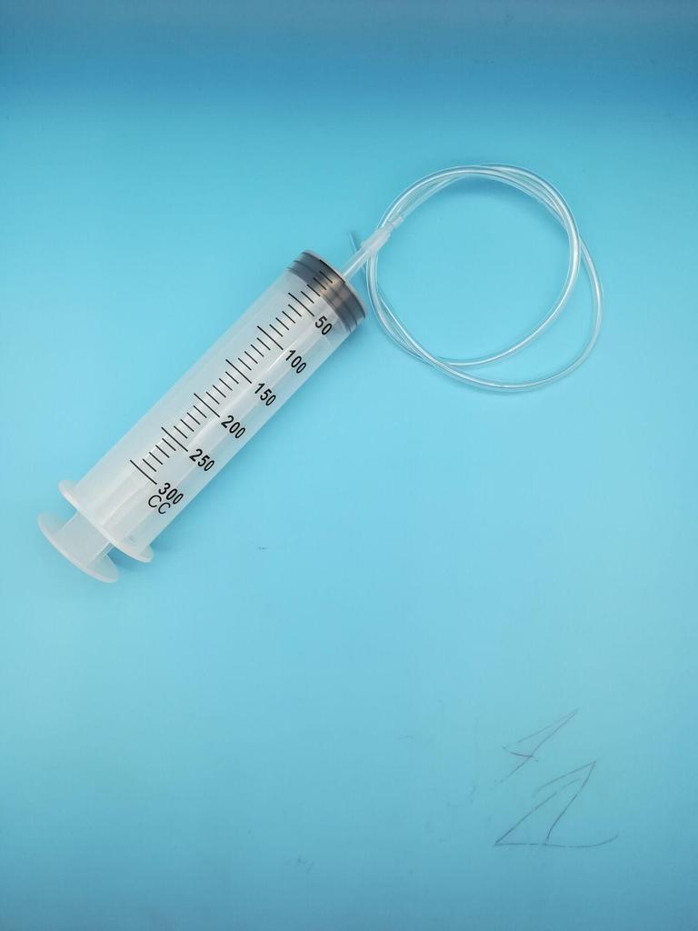 Strzykawka z gwintowanym ustnikiem z rurką igłową i dozownikiem kleju, 50 ml/100 ml/150 ml