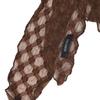 KOOKEESEE Net Lace Scarf (Brown)