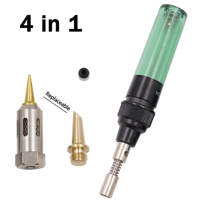 

4 в 1 беспроводной портативный нагревательный инструмент бутановый паяльник электрическая паяльная ручка сварочные инструменты