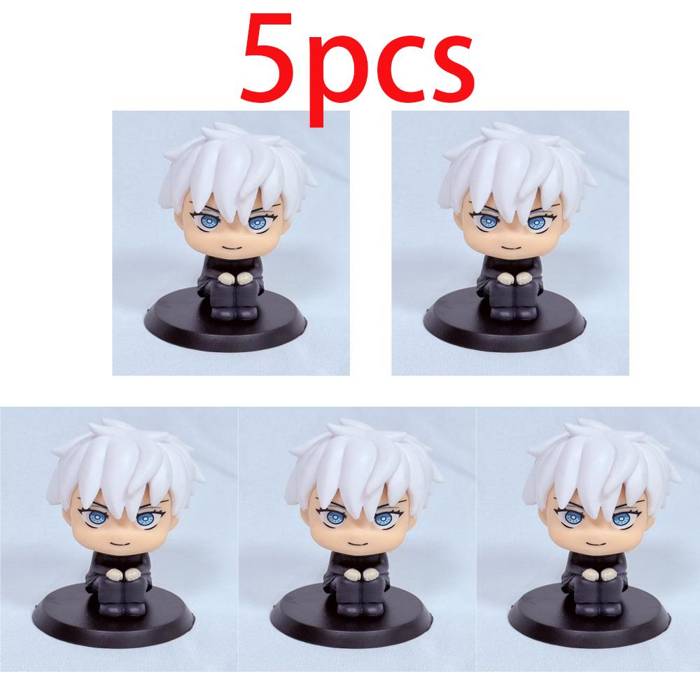 1-5pcsOriginal Jujutsu Kaisen Anime Figure Look Up Kkotsu Yuta Geto Suguru Anime Figure Q Version Cute Model Toys