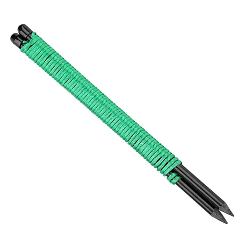 Golf Putting String with Pegs Putting Guideline Direction Peg Golf Direction Training Aids Trainer Golf Alignment Sticks