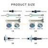 6mm/10mm Shaft Arbor Threaded Adapter Grinder Connecting Rod For Polishing Wheel top sale