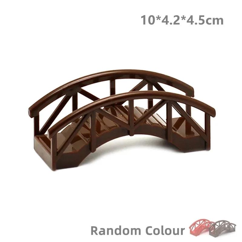 Große Bausteine Outdoor Wald Pflanzen Serie Blume Gras Baum Bauernhof Schmuck Zubehör Kompatible Szenen Spielzeug Kinder Bausteine