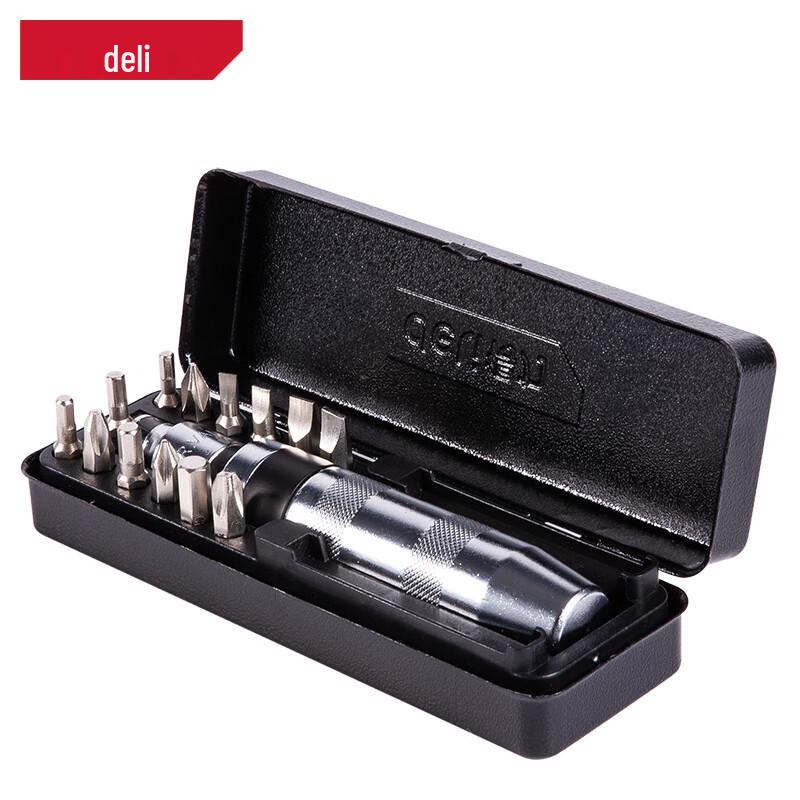 Deli 13-Piece Impact Screwdriver Set