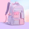 Large-capacity Candy Color Schoolbag Primary School Students Wear-resistant Backpack Simple Multicolored Casual Backpack Book