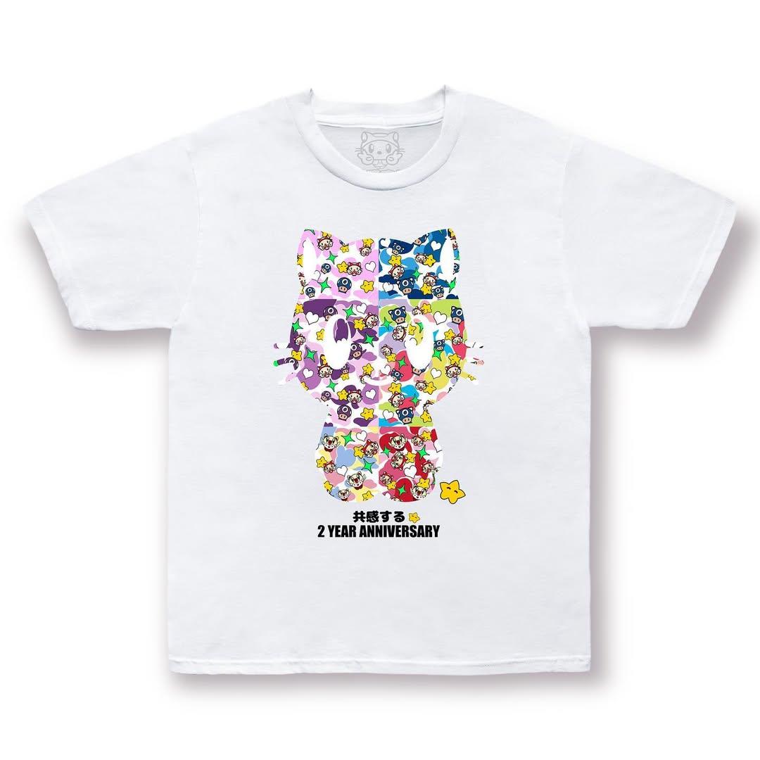 

2025 New oversized anime print high street women T-shirt Harajuku retro casual punk shirt Gothic versatile trendy short sleeve 4XL