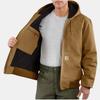 Carhartt 106673 J140 Upgraded FLANNEL LINED ACTIVE JAC FIRM DUCK 3 WARMEST RATING Jacket 106673