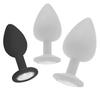 Diamond Regular Plug – 6.5 X 2.8 Cm Black - Ouch! - Anal Jewelry