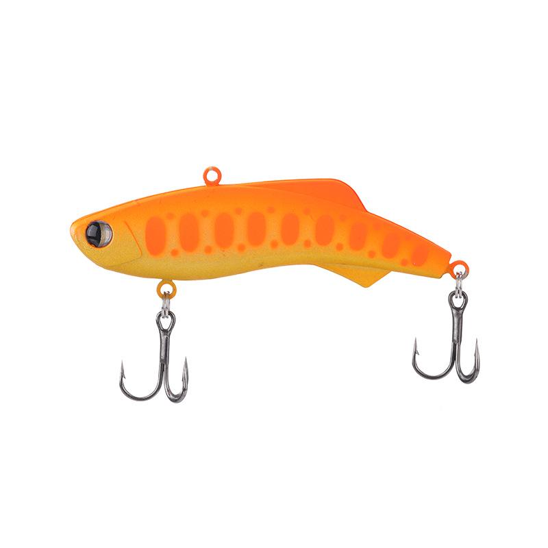 Cross-Border Silicone VIB Lure: Sinking, Noise Vibration, All Water Layers, Bass Fishing Fake Bait.