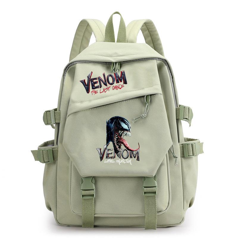 3 Piece School Backpack Set for Students Large Capacity Oxford Cloth Schoolbag with Shoulder Strap and Pencil Case