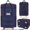 158L Aviation Large Capacity Rolling Travel Bag - Foldable Wheeled Luggage Storage, Oxford Cloth
