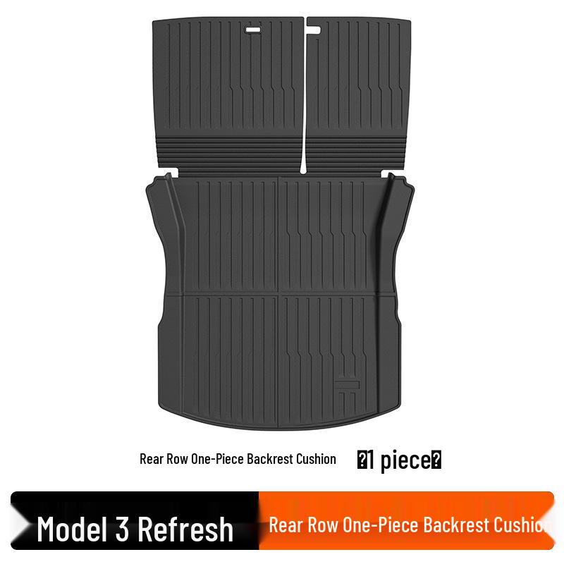 Tesla Model Y Floor Mats: TPE Anti-Slip Trunk Mats