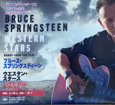 CD BRUCE SPRINGSTEEN  Western Stars Songs From The Film SICP6239 SONY RECORDS IN 2019 Japan Obi Rock