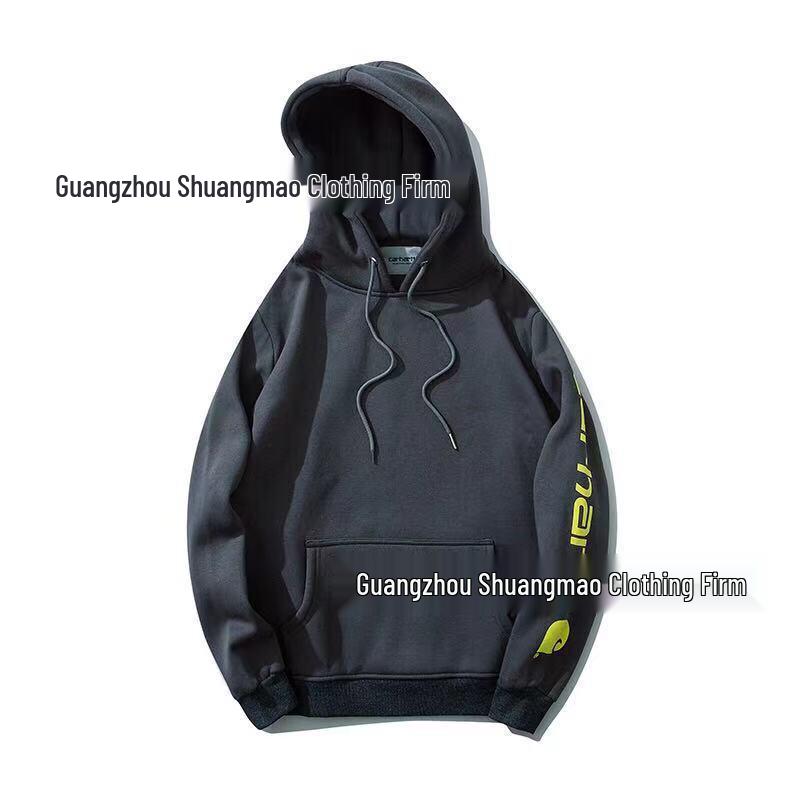 Carhartt Europe Kaha Classic Bestickter Lockerer Unisex Fleece Hoodie