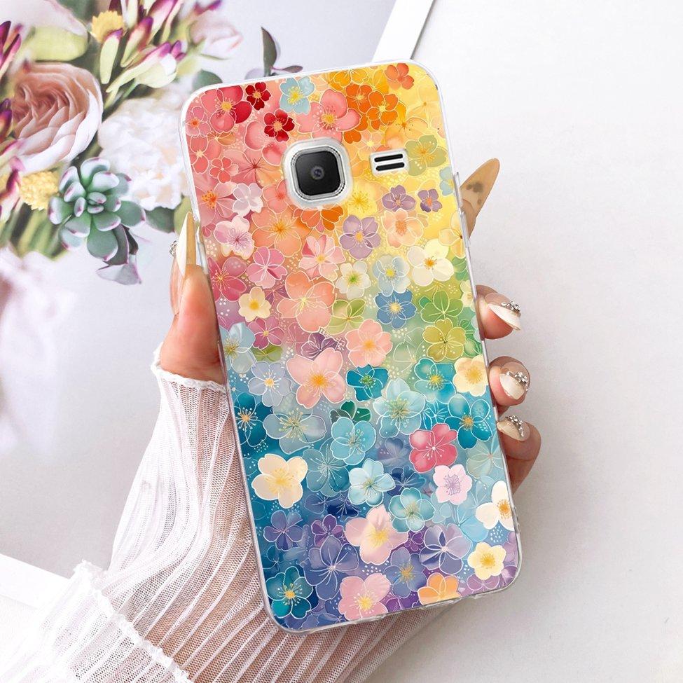 For Samsung Galaxy J1 mini Clear Case Aesthetic Luxury Cute Fashion Funny Painted Casing For Samsung J1 mini SM-J105B SM-J105H