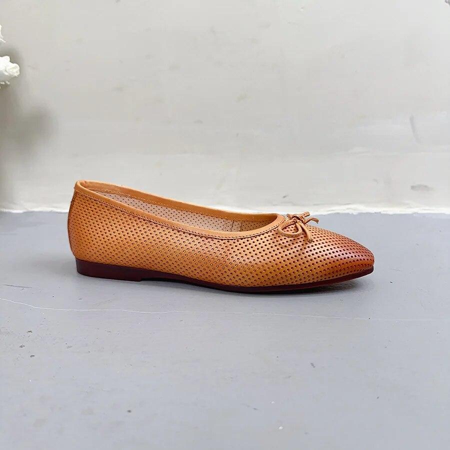 

Johnature, однотонные женские туфли на плоской подошве с острым носком в стиле ретро, ​​туфли без шнуровки из натуральной кожи с поло... 39 коричневый