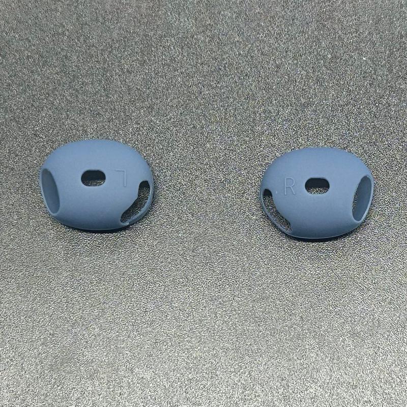 

1 пара силиконовых амбушюров для Airpods 4 Чехол для беспроводных наушников Защитные амбушюры Чехлы для Airpods 4 Амбушюры Насадки для ушей A5