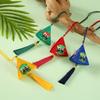 Dragon Boat Festival Ethnic Wind Magnetic Suction Opening And Closing Sachet Pendant Children'S Pendant Neck Windmill Wormwood Sachet Can Be Diy