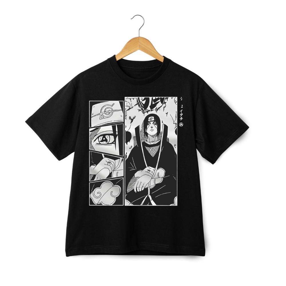 

Итачи Учиха Акацуки Кастомная Аниме Кастомная Графическая Футболка Унисекс Мужская Женская 2XL