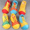 April Fool's Clown Shoes: Adult & Kids Cosplay, Performance, Costume, Stage Show Dress-Up, Big Head Shoes Ornaments