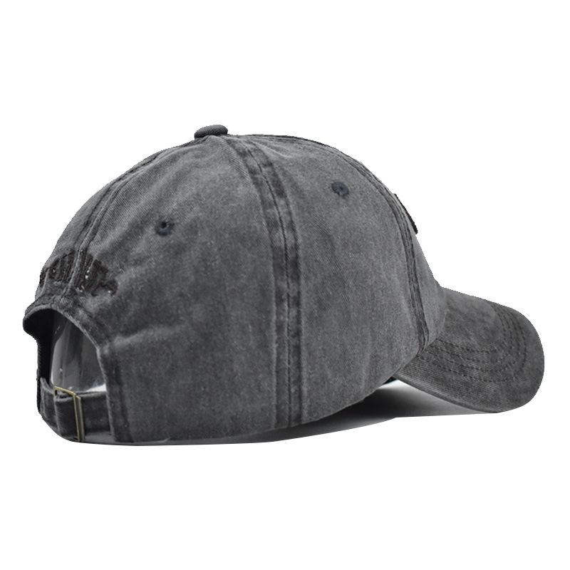 NORTHWOOD Bear Embroidered Baseball Cap Outdoor Peaked Cap Cotton Washed Men's Outdoor Baseball Hats for Men Women