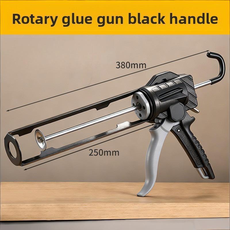 Heavy-Duty Caulk Gun Rotating Multi-function Manual Caulking Guns Glue Seals for Doors and Windows Silicone Filling Hand Tool