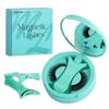 New Magnetic False Eyelashes Set: Colored, Glue-Free, One-Piece Design with Integrated Box.