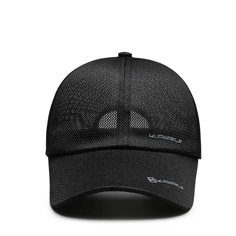 Unisex AIRUI Labe Baseball Net Caps Spring Summer Outdoor Sunscreen Hat Adjustable Casual Trucker Hats