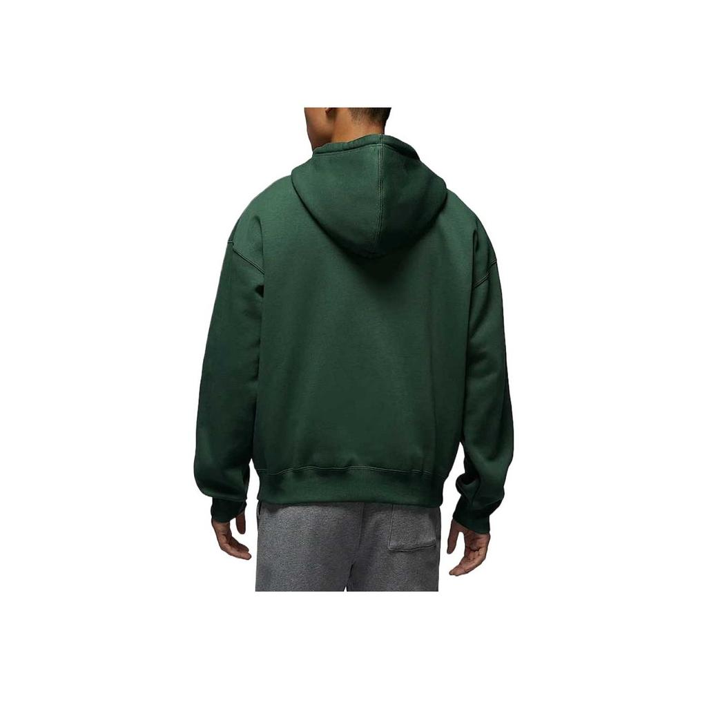 Jordan Brooklyn Fleece Oversized Smooth Soft Loose Comfortable Fleece Hoodie Men Hoodies Fir-Green Sail IB7232-323