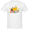 Men's Workout Shirts Adventure Time Short Sleeve T-Shirt(1)