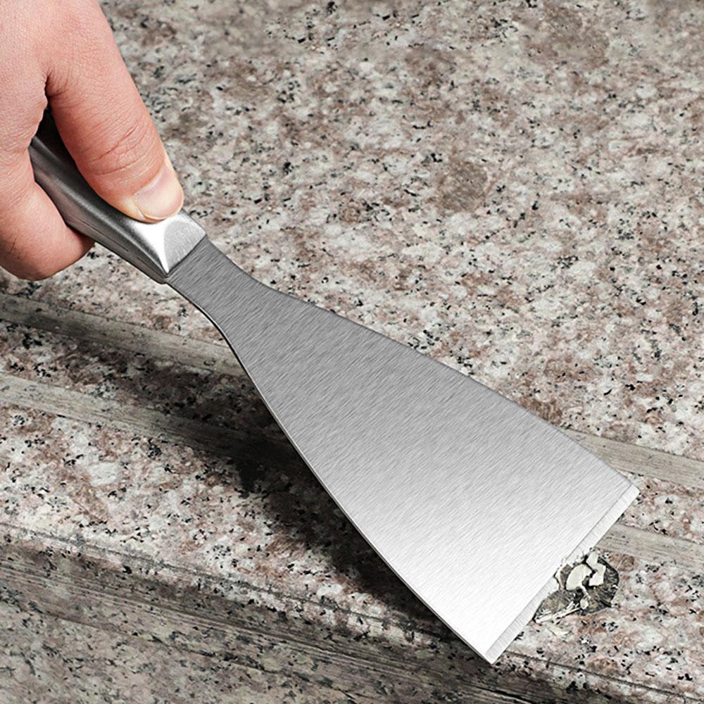 2/3/4/5 Inch Stainless Steel Putty Knife Scraper Shovel Paint Tools Construction Tools Household Industrial Cleaning 1.5 inch