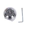Ranzek Waterproof Luminous 7/8"-1" Motorcycle Handlebar Black White Dial Watch Durable