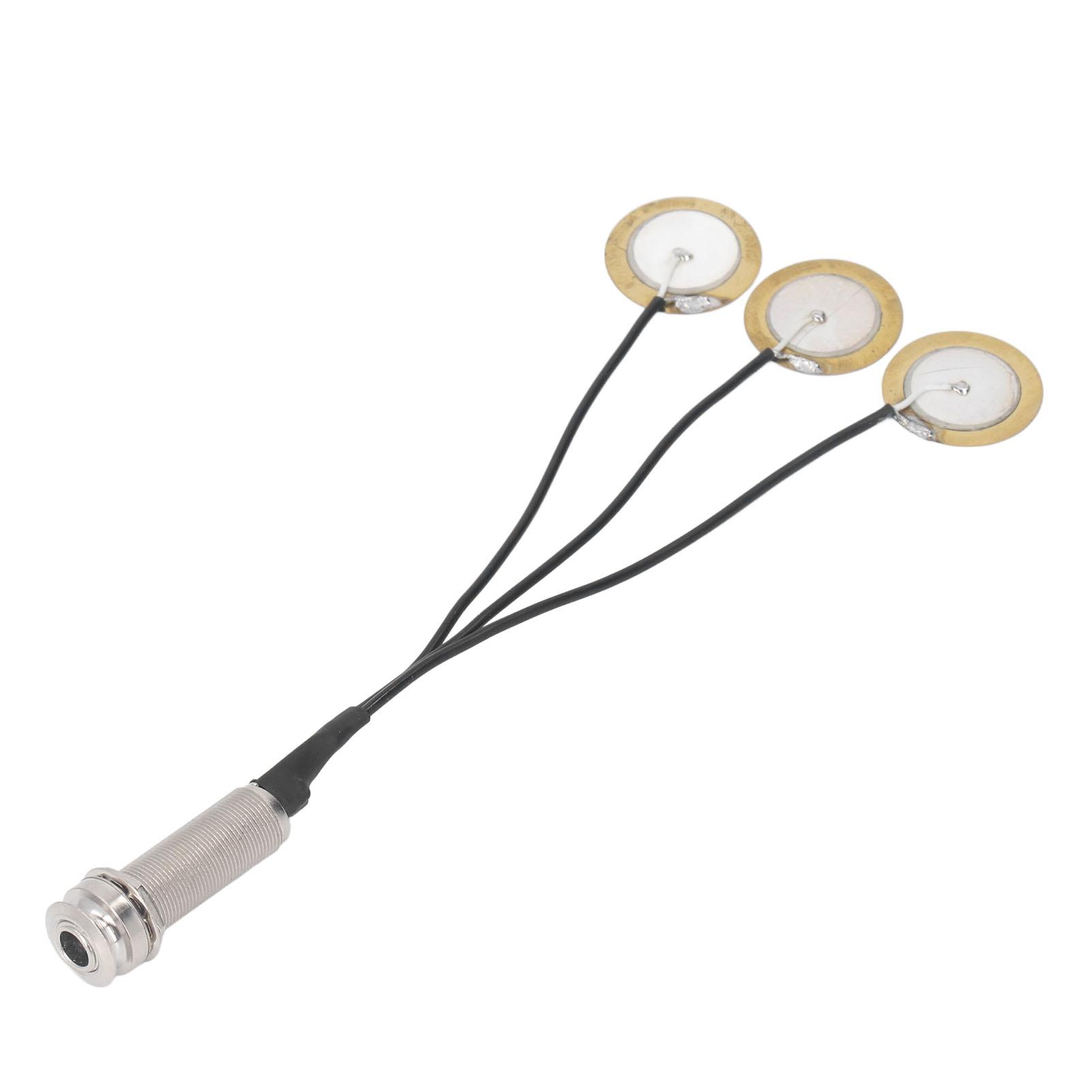 

Звукосниматель для инструментов Пассивный Пьезо Акустический Звукосниматель Самоклеящийся Звукосниматель для Фольклорной Гитары