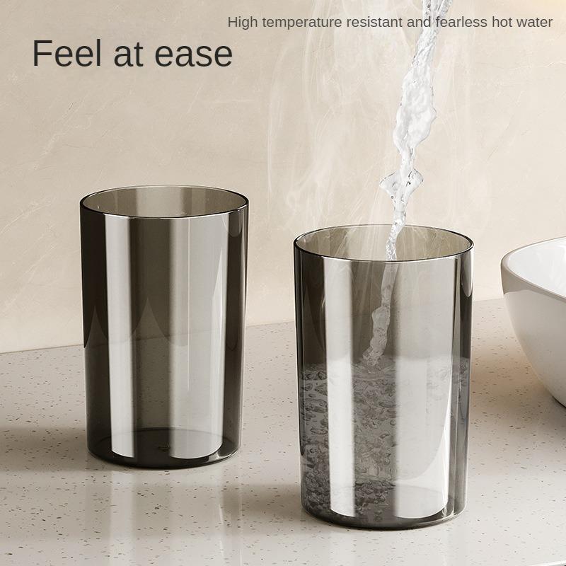 Toothbrush Rack Without Punching Brushing Cup Mouthwash Cup Rack Wall-mounted Bathroom Family Toothbrush Toothbrush Rack